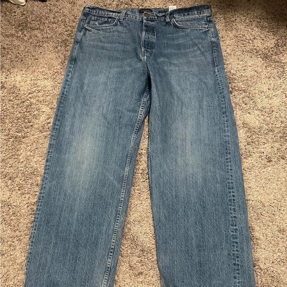 Banana Republic Relaxed Fit Blue Jeans